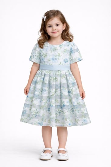 فستان سماوي انيق