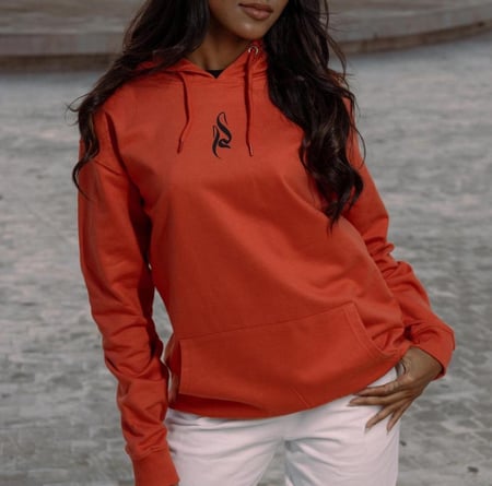 Orange Hoodie| Lama Boutique