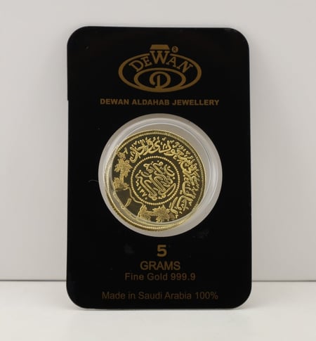 جنية ذهب وزن 4 جرام عيار 24