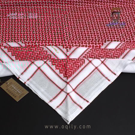 شماغ بروجيه احمر