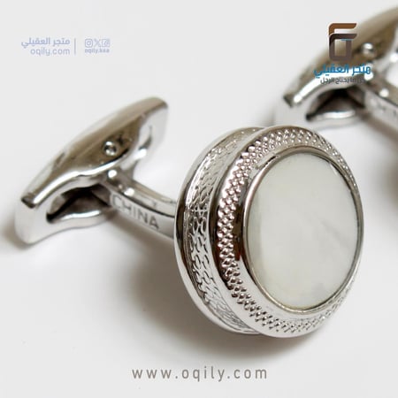 كبك رجالي دائري  منقوش