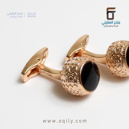 كبكات رجالية ذهبية