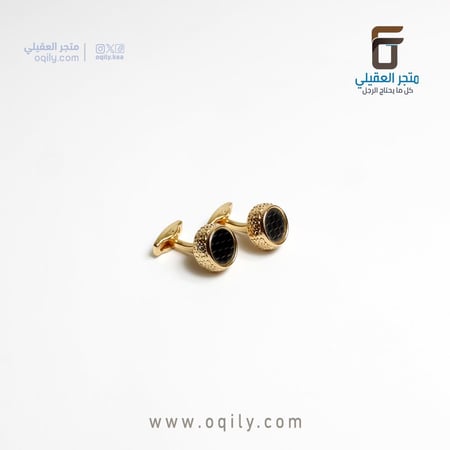 كبكات رجالية ذهبية