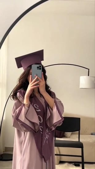 عباية تخرج موف مطفي