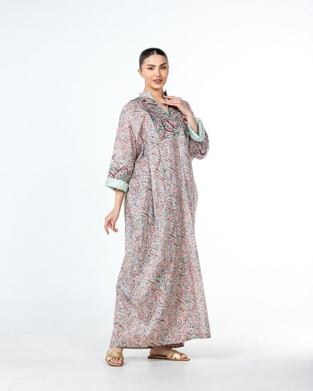 Joud – Cotton Mukhawar Dress