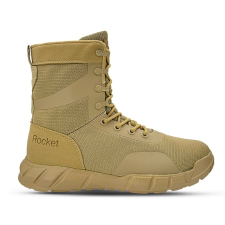 بسطار روكيت RT لون بيج / نعل مرن قابل للطي