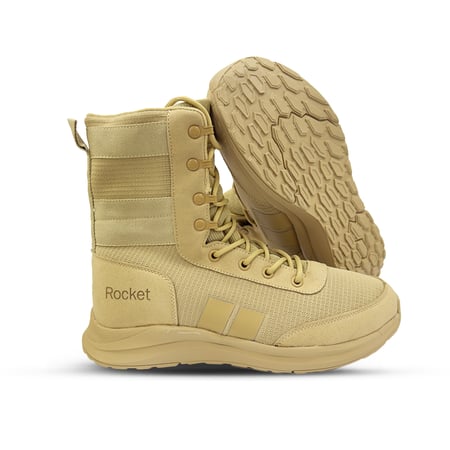 بسطار روكيت MG لون بيج / خفيف الوزن