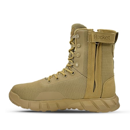 بسطار روكيت RT لون بيج / نعل مرن قابل للطي