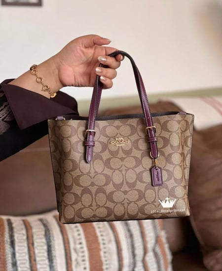شنطه Coach وسط