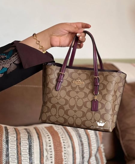 شنطه Coach وسط