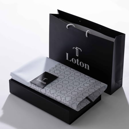 قماش كوري رسمة خلية أبيض