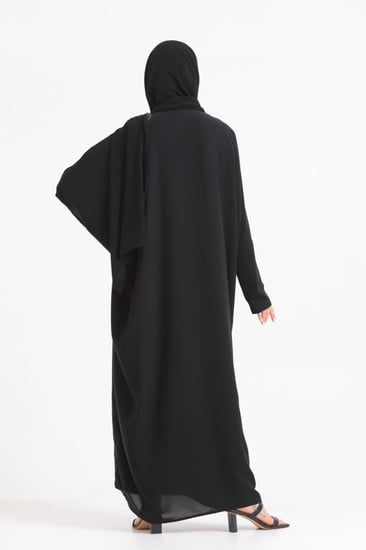 عباية فراشة تطريز