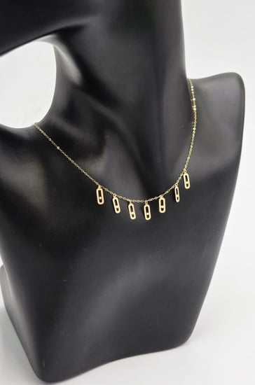 عقد ذهب عيار 18 - G1715