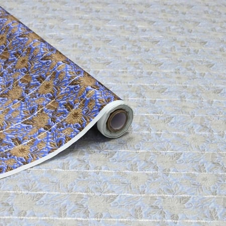 قماش قطن زري العمودي لامع