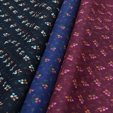 قماش أبوال نقشة الزهور الصغيرة