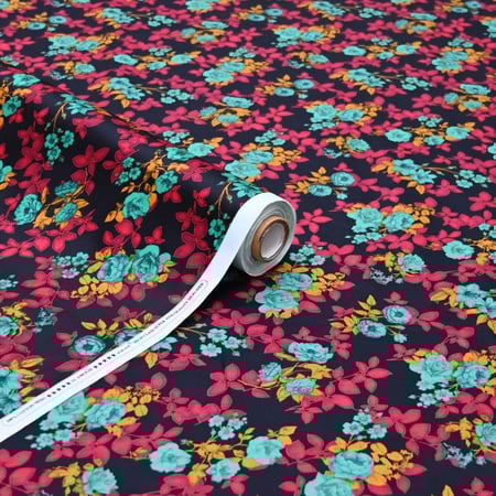 قطن  نسائية بنقشات زهرية أنيقة