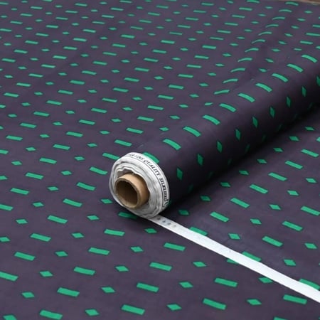 قطن كيمري 100% بنقوش خطوط مائلة ومُتقطعة