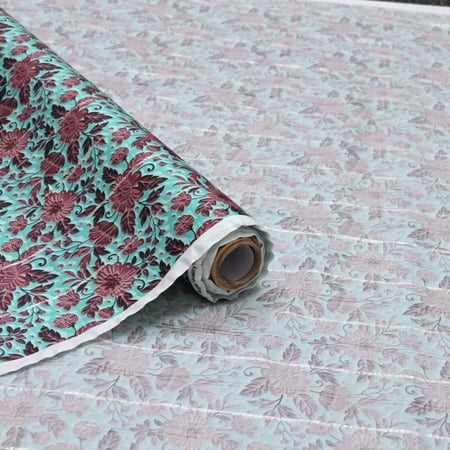 قماش قطن زري العمودي لامع