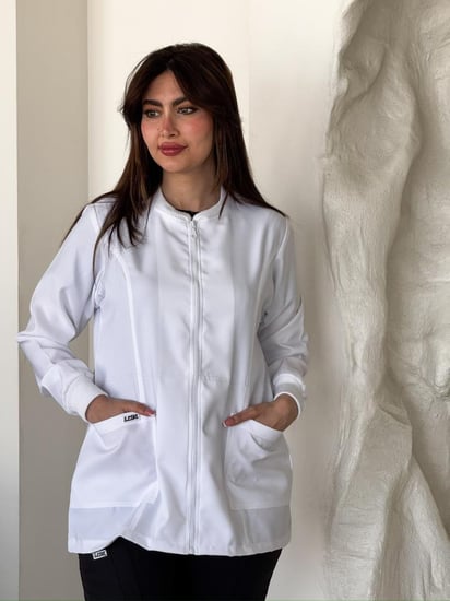 جاكيت طبي بتصميم رياضي #عدة الوان