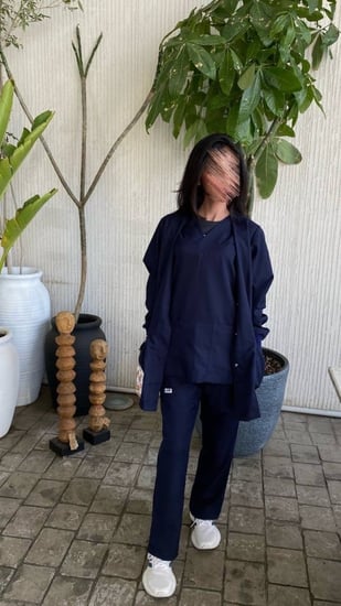 سكراب طبي #1 كحلي (navy blue)