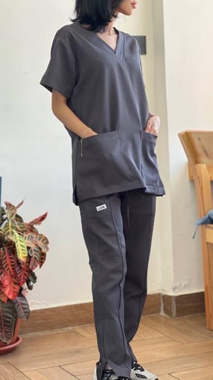 سكراب طبي #2 رمادي داكن ( dark grey )