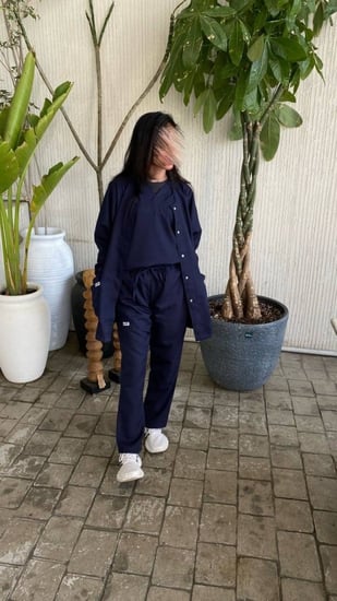 سكراب طبي #1 كحلي (navy blue)