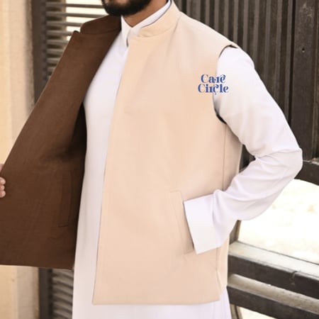 نجد سديري شتوي رجالي | دبل فيس بني و بيج