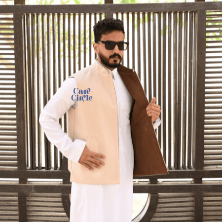 نجد سديري شتوي رجالي | دبل فيس بني و بيج