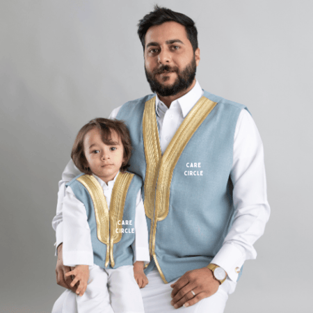 سديري نيار  أزرق فاتح للكبار