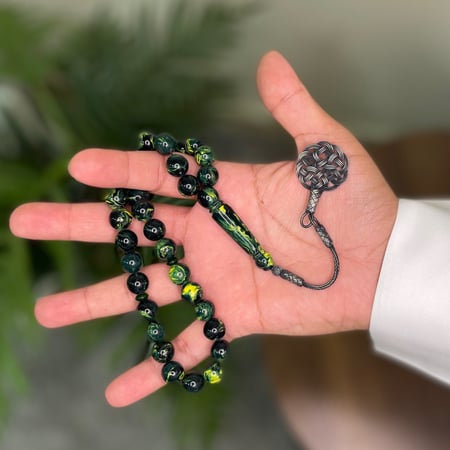 مسباح بكلايت أخضر مخلوط 33