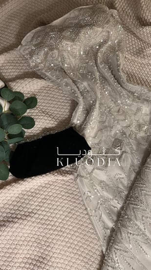 فستان سهره تطريز+ترتر