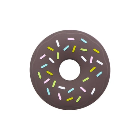 عضاضة سيليكون دونات شوكولاته - ليتل تري