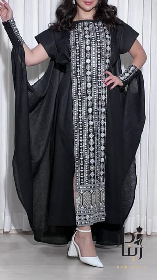 جلابيه بشت كم