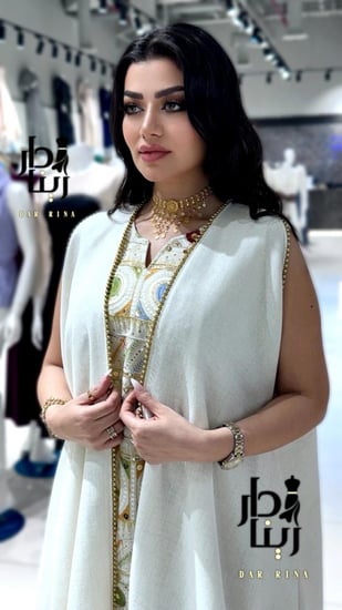 جلابية لول قطعتين ترتل