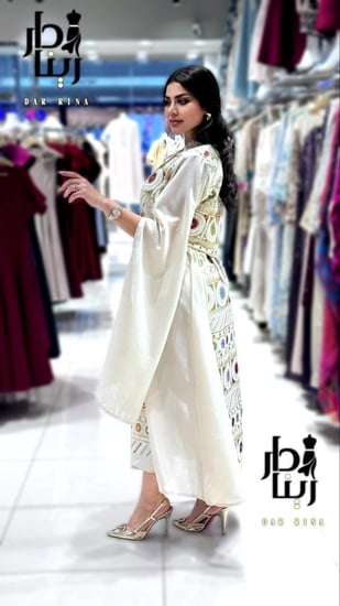 جلابية جاكت كم فرنسي