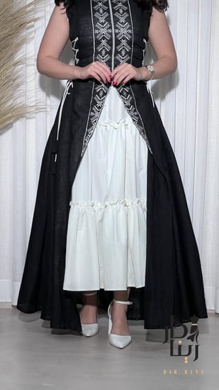 جلابيه تطريز رقبه