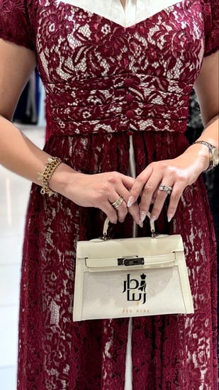 فستان دانتيل قطعتين رقبة