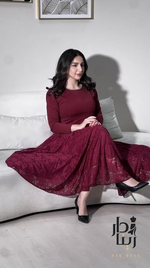جلابيه تطريز رقبه