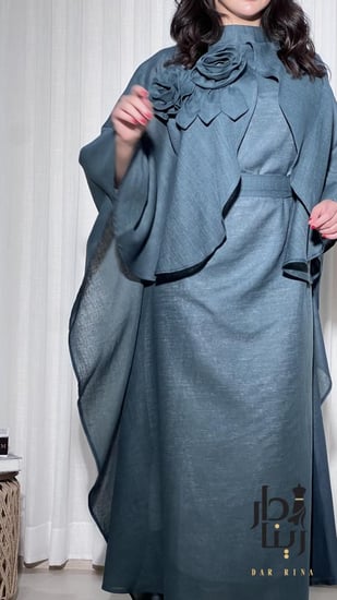 جلابيه لنن فينكه