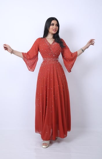 فستان شيفون لول ناعم