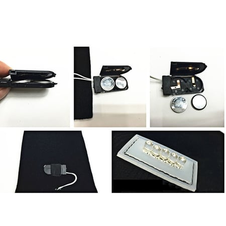 قبعة مع كشاف