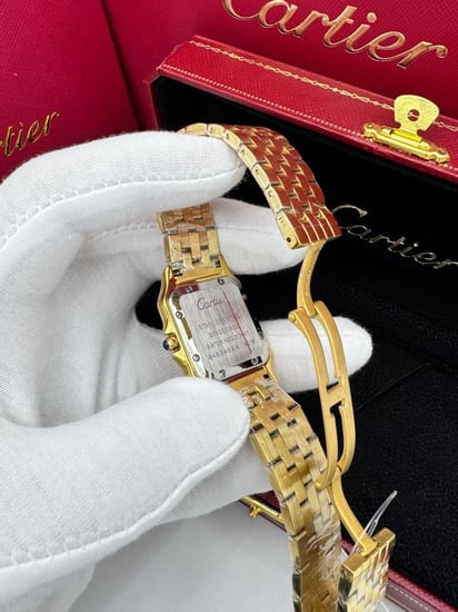 ساعة كارتير بانثر ذهبي ( ميني )
