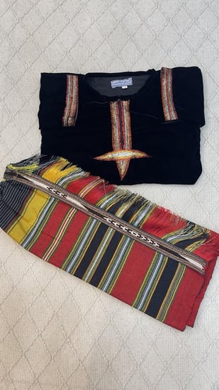 طقم بناتي تراثي