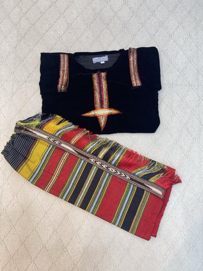 طقم بناتي تراثي