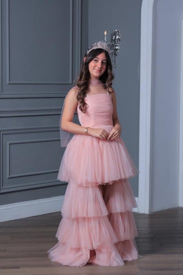 فستان بناتي من 7 سنوات الى 15 سنة