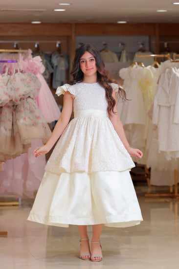 فستان سهره ترتر من 3 الى 14 سنه