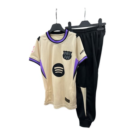 طقم نادي برشلونة مع البنطلون أطفال