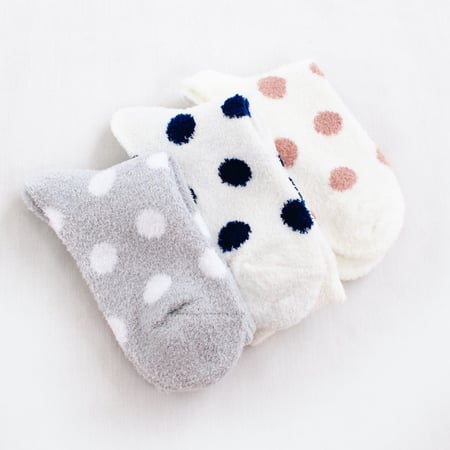 سوكس منقط مخطط جوارب شراريب شرابات دلاغات متجر اكسسوارات ملابس شتاء