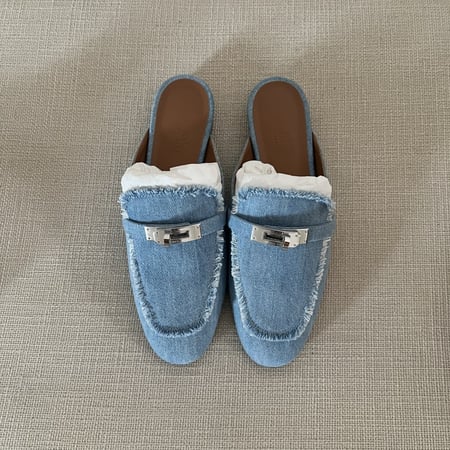 Hermès oz sandal - Denim