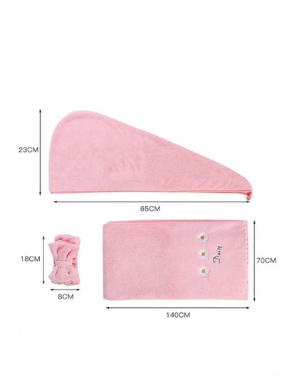 طقم مناشف استحمام نسائي 3 قطع